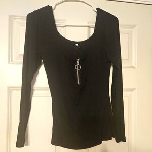 Quarter Zip Long Sleeve Shirt